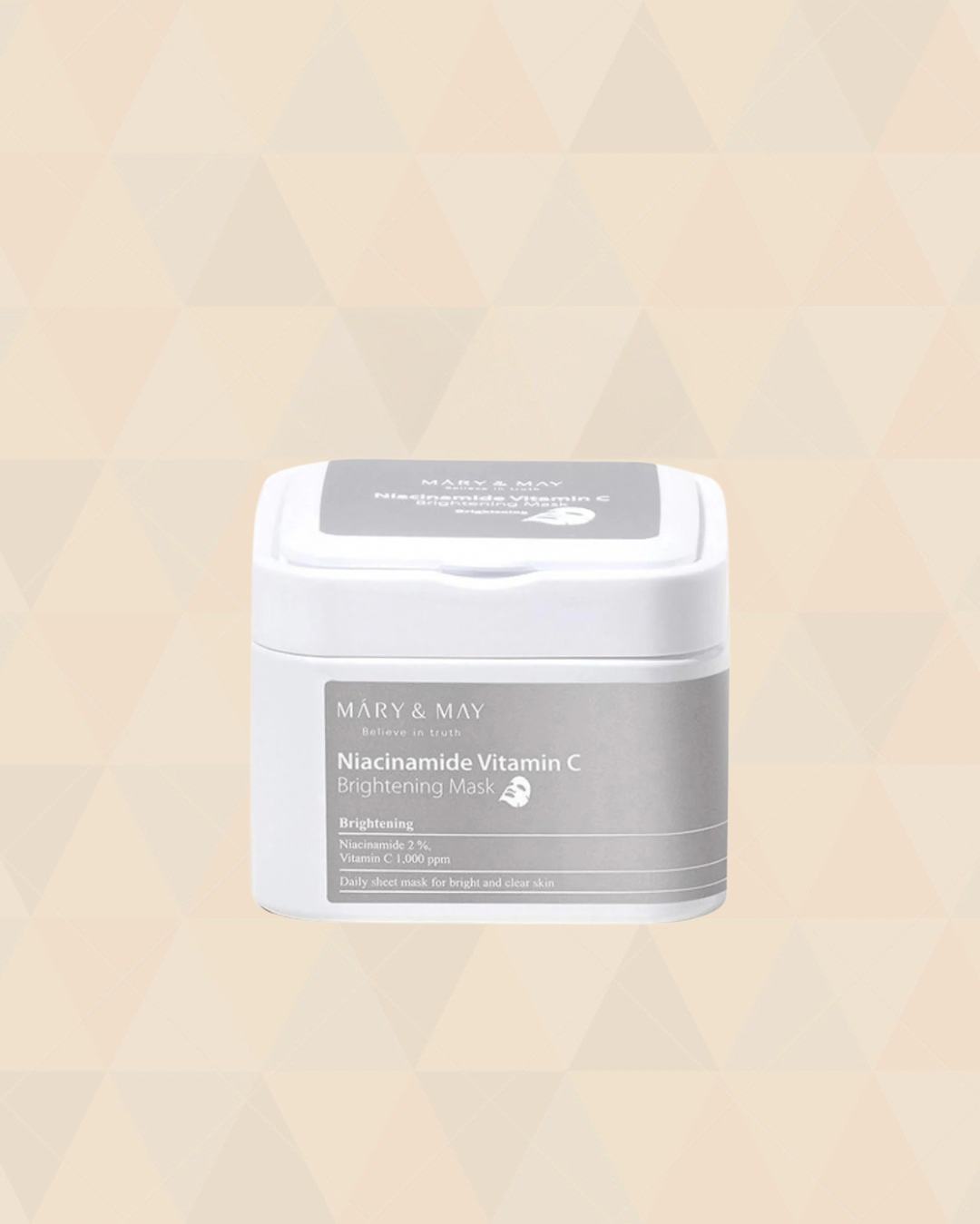 NIACINAMIDE VITAMIN C BRIGHTENING MASK 30PCS