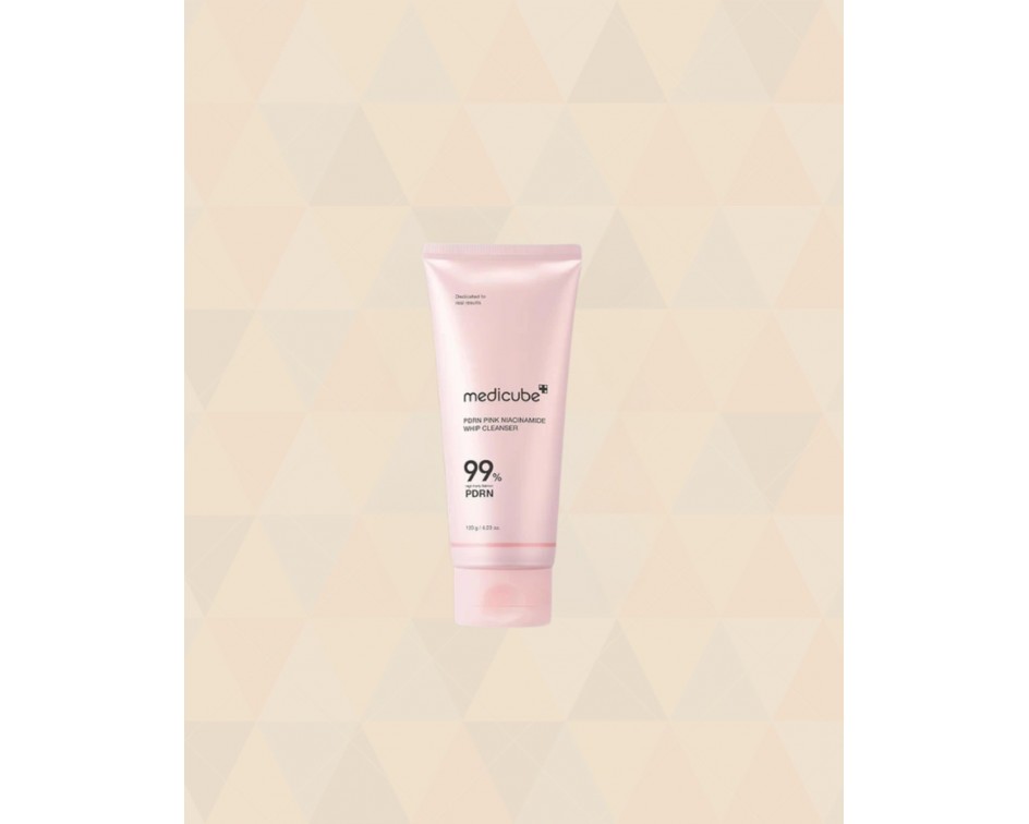 MEDICUBE: PDRN PINK NIACINEAMIDE WHIP CLEANSER 120G